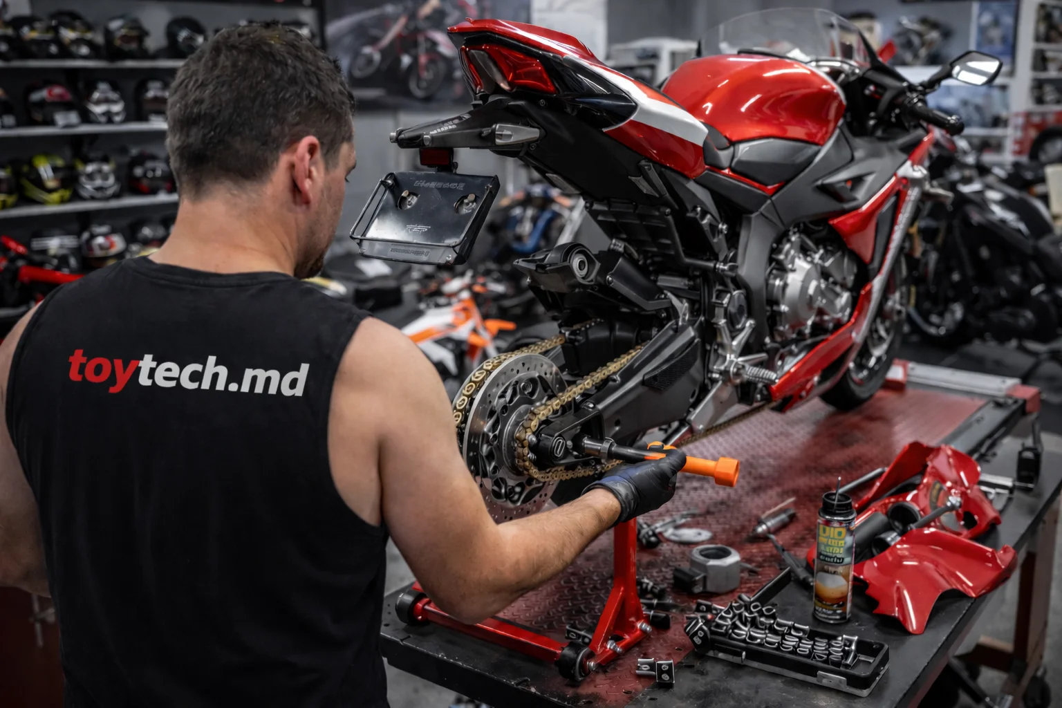Ремонт мотоциклов и скутеров в Кишинёве — обслуживание мототехники на Ботанике