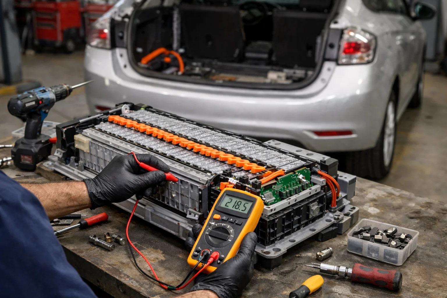 Ремонт гибридов в Кишинёве — профессиональная диагностика высоковольтной батареи на Ботанике