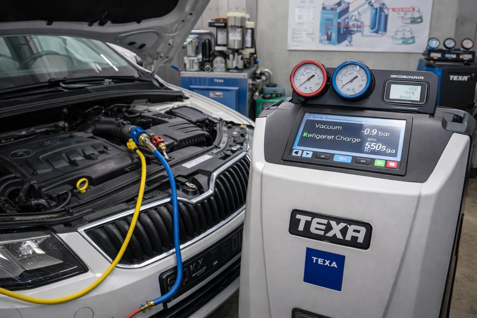 Încărcare și reparare aer condiționat auto în Chișinău — service AC pe Botanica