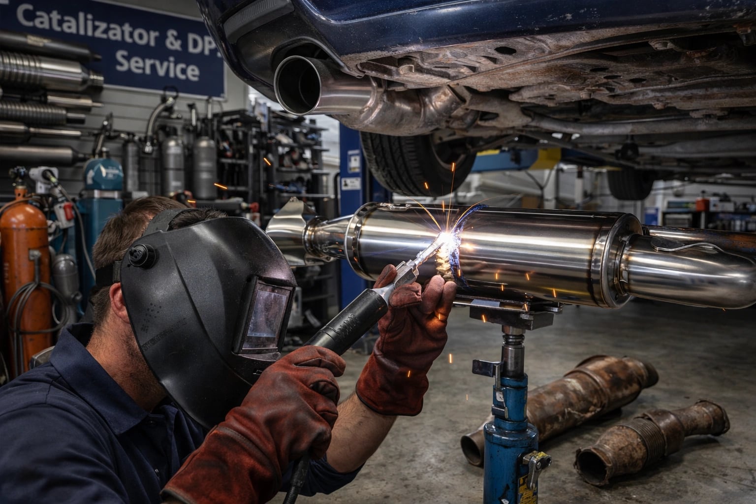 Ремонт выхлопной системы в Кишинёве — катализатор, DPF, EGR на Ботанике